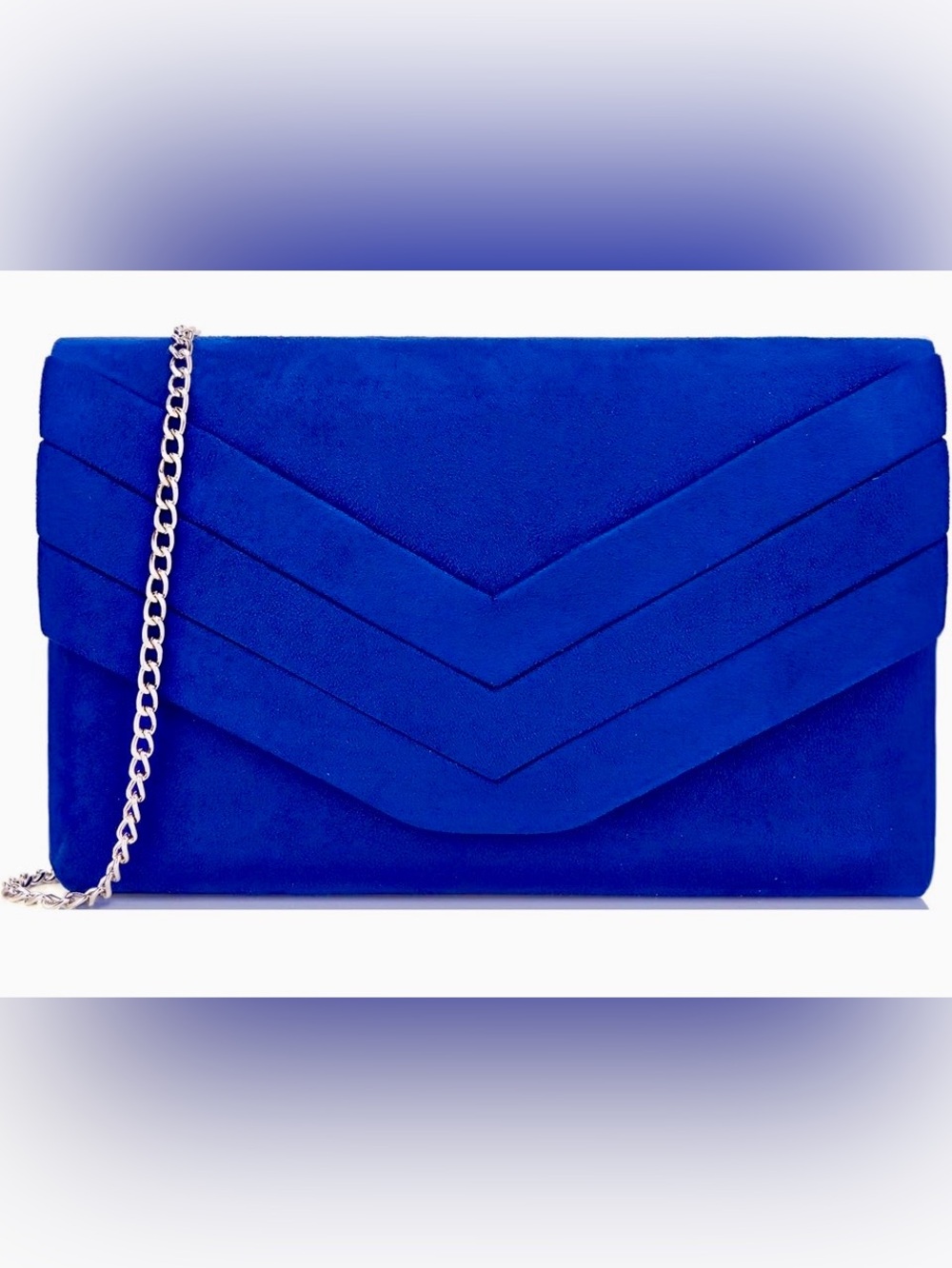 Royal Blue Clutch Purse